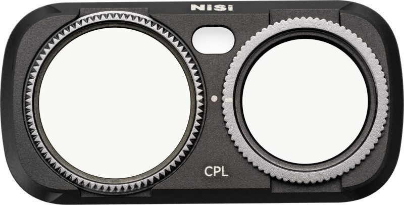 NiSi CPL Filtru Polarizator Circular, pentru Insta360 Luna Ultra, Montare Magnetica, Inel cu Angrenaj, Sticla Optica Premium