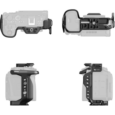 Avatar Shop|SmallRig 6372 HawkLock Cadru Fixare Rapida pentru Canon EOS R6 V, Placa Arca-Swiss, Sina NATO H21, Cold Shoe, Priza QD|SmallRig