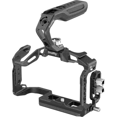 Avatar Shop|SmallRig 6652 Black Mamba Cage Kit pentru Canon EOS R6 Mark II, Carcasa Camera, Interfata Arca-Swiss, Maner Superior|SmallRig