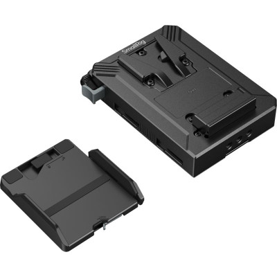 Avatar Shop|SmallRig 5228 V-Mount Battery Mount Plate, D-Tap si USB-C, Protectie LCD, Montare Rapida|SmallRig