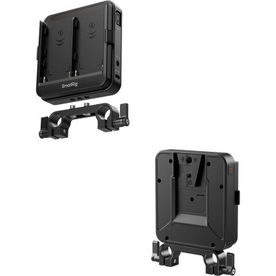 Avatar Shop|SmallRig 5537 Placa Adaptor pentru Baterii NP-F, Tije LWS 15mm, Suport UPS, Porturi D-Tap DC USB-C, Schimbare la Cald|SmallRig
