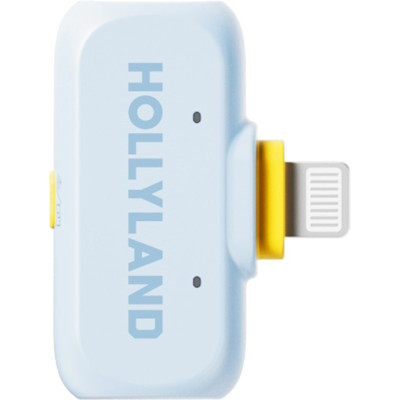 Avatar Shop|Hollyland LARK A1 Combo, Microfon Wireless, Culoare Sky Blue, Receptor USB-C si Lightning, Reducere Zgomot, Carcasa Incarcare|HOLLYLAND
