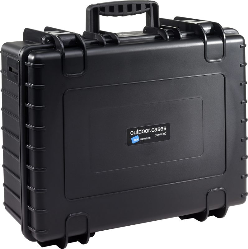 B&W Outdoor Case Type 6000, Spuma Personalizata Samyang VDSLR 6 Obiective, Rezistenta la Apa IP67, Montura Universala