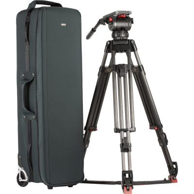 Think Tank Video Tripod Manager 44, Geanta Troler pentru Trepied, Pacific Slate, Nailon...