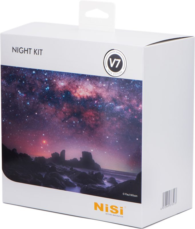 NiSi Night Kit 100mm System V7, Suport V7, CPL True Color 86mm, Natural Night, Star Soft, Husa Caddy Pro100