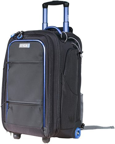 Orca OR-26 Rucsac Foto-Video cu Troler Incorporat, Cadre Aluminiu, Sistem Divizoare Interne, Protectie 360 Grade