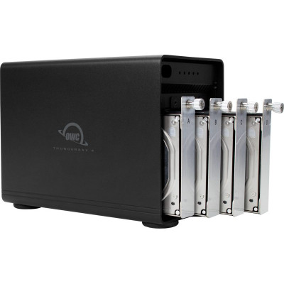 Avatar Shop|OWC ThunderBay 4 Solutie Stocare Externa, 48TB (4x12TB), Thunderbolt 3, RAID-5 Preconfigurat, SoftRAID XT|OWC
