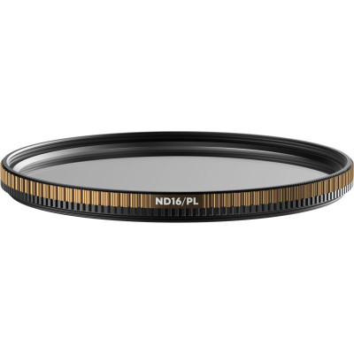 Avatar Shop|PolarPro QuartzLine ND1000/PL, Filtru ND cu Polarizare, 10 Stops, 67mm, Sticla Cuart Topit, Cadru Alama|POLARPRO