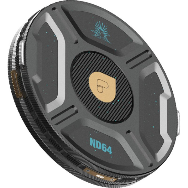 PolarPro Helix ND64 Filtru ND 6 Stopuri, Sistem Magnetic Helix, Sticla Optica Premium, Cadru Usor si Durabil