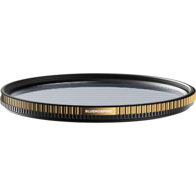 Avatar Shop|PolarPro QuartzLine BlueMorphic Filtru 95mm, Reflexii Albastre Anamorfice, Cuart Topit 99.9%, Rama de Alama, Rezistent la Apa|POLARPRO