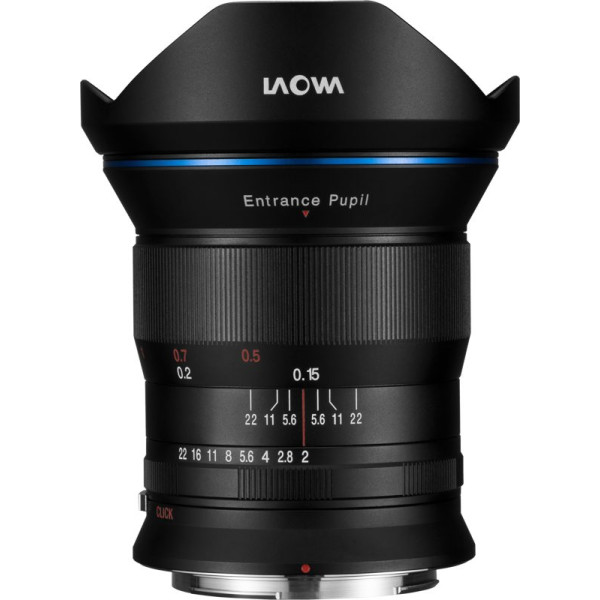 Laowa 15mm f/2 Zero-D, Obiectiv Ultra Larg Unghi, Montura Nikon Z, Diafragma f/2, Tehnologie Zero Distorsiune