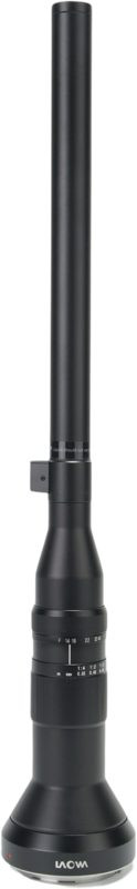 Laowa 24mm f/14 Probe Lens, Canon EF, Marire Macro 2:1, Focalizare Manuala, Lumina LED Inelara Incorporata, Rezistent la Apa