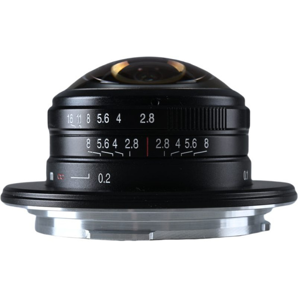 Laowa 4mm f/2.8 Fisheye Obiectiv, Montura Nikon Z, Unghi 210°, Diafragma f/2.8, Focalizare Manuala, Constructie Metalica