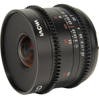 Avatar Shop|Laowa 9mm T2.9 Zero-D Cine, Obiectiv Cinematic, Montura Fuji X, Unghi 113 Grade, Focalizare Manuala, Constructie Metalica|LAOWA