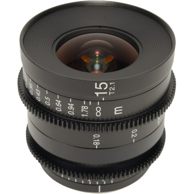 Avatar Shop|Laowa 15mm T2.1 Zero-D Cine Lens, Montura Canon RF, Diafragma T2.1, Focalizare Manuala, Tehnologie Zero-D|LAOWA