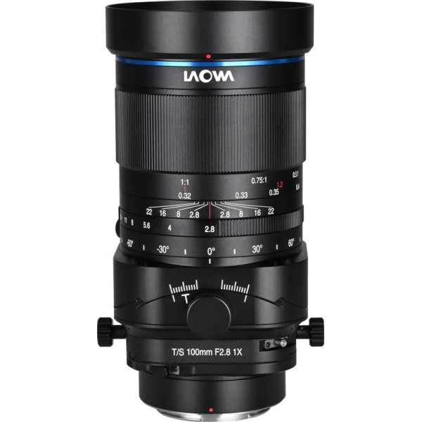 Laowa 100mm f/2.8 Tilt-Shift 1X Macro, Montura Nikon Z, Inclinare ±10°, Deplasare ±12mm, Marire 1:1, Focalizare Manuala