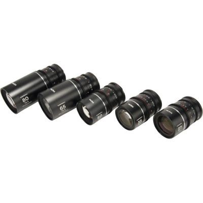 Avatar Shop|Laowa Nanomorph S35 Prime 5-Lens Bundle, Montura Sony E, 27-80mm T2.4, Squeeze 1.5X, Finisaj Argintiu|LAOWA