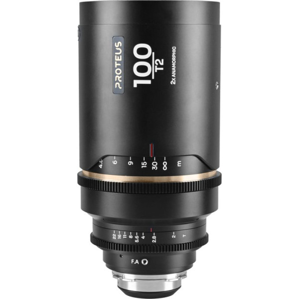 Laowa Proteus 2X Anamorphic 100mm T2, Obiectiv Cinema Anamorfic, Montura Arri PL/Canon EF, Flare Chihlimbar, Senzor Super 35