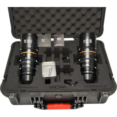 Avatar Shop|Laowa Nanomorph S35 Zoom 2-Lens Bundle, 28-55mm, 50-100mm, T2.9, Montura Arri PL, Flare Chihlimbar|LAOWA