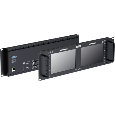 Avatar Shop|Feelworld FRM701G Monitor Dual 7 inch, Rezolutie 1920x1200, 3RU Rackmount, 12G-SDI, 4K@60Hz|FEELWORLD