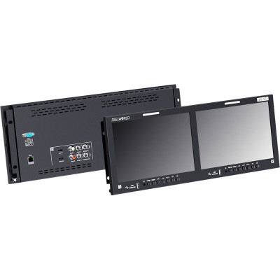 Avatar Shop|Feelworld FRM1001G Monitor Dual 10.1 inch, Rackmount 4RU, 12G-SDI, HDMI 2.0, Rezolutie 1920x1200|FEELWORLD