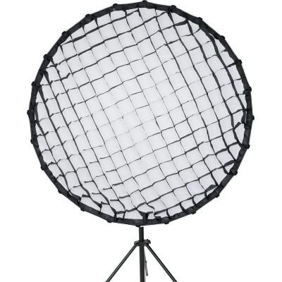 Avatar Shop|Nanlux Softbox Parabolic 120cm, Montura NLM, Pentru Seria Evoke, Interior Argintiu, Difuzoare Detasabile|Nanlux