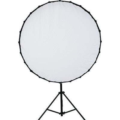 Avatar Shop|Nanlux Softbox Parabolic 120cm, Montura NLM, Pentru Seria Evoke, Interior Argintiu, Difuzoare Detasabile|Nanlux