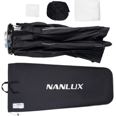 Avatar Shop|Nanlux DoPchoice Snapbag Octa 5' Shallow Soft, Softbox, Montura NL, Diametru 155cm, Difuzor Dublu, Eggcrate Inclus|Nanlux