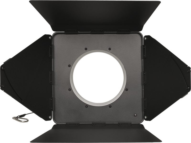 Nanlux Barndoor BD-NLM pentru Evoke, Montura NL, 4 Frunze Reglabile, Aluminiu si Fier, Compatibil Evoke 900C/1200/1200B/2400B