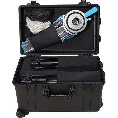 Avatar Shop|Nanlux Evoke 150C Kit 2 Lumini LED RGB, Cutie Rigida cu Roti, CCT 1000K-20000K, Nebula C8, IP66|Nanlux