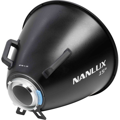 Avatar Shop|Nanlux Reflector 15°, Pentru Evoke 2400B/5000B, Montura NL, Contacte Electronice, Interior Argintiu|Nanlux