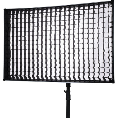 Avatar Shop|NANLUX Softbox Dreptunghiular cu Eggcrate pentru Dyno 650C, Dimensiuni 1200x800x350mm, Greutate 2.3kg, Interior Argintiu|Nanlux