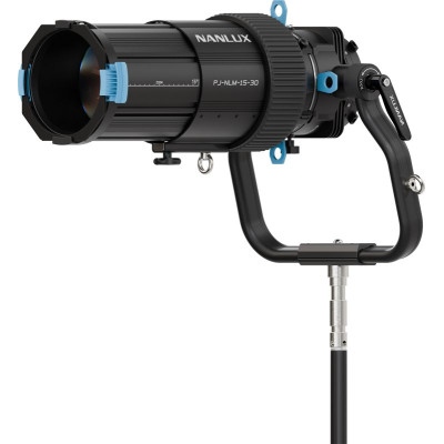 Avatar Shop|Nanlux PJ-NLM-15-30 Atasament de Proiectie, Montura NL, Zoom 15-30°, Diafragma Iris 18 Lamele, Compatibil Evoke 2400B|Nanlux