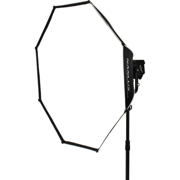 Nanlux Softbox Octogonal 150cm, Montura NLM, Diametru 150cm, Interior Argintiu, Cu Eggcrate