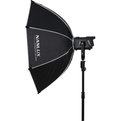 Avatar Shop|Nanlux Softbox Octogonal 150cm, Montura NLM, Diametru 150cm, Interior Argintiu, Cu Eggcrate|Nanlux