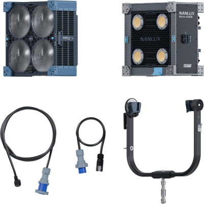 Avatar Shop|NANLUX Evoke Matrix 2500B Kit Lumina Spot Bicolor, Multi-Source, 2500W, CCT 2700K-6500K, Lentila Fresnel Motorizata, IP66|Nanlux