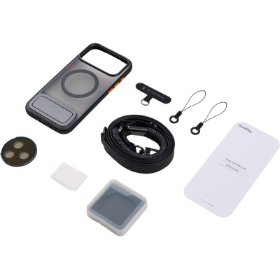 Avatar Shop|SmallRig 6742 Set Husa si Filtru pentru iPhone 18 Pro Max, Filtru CPL, Curea 2-in-1, Suport Pliabil|SmallRig