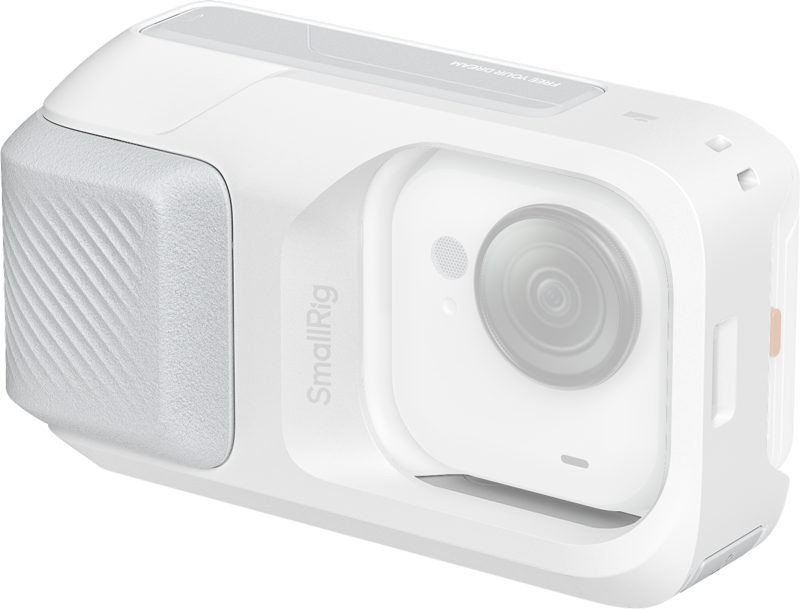SmallRig 5857 Cage Kit pentru Insta360 GO Ultra, Carcasa Fotografie Strada, Curea de Mana Reglabila, Montare 1/4"-20