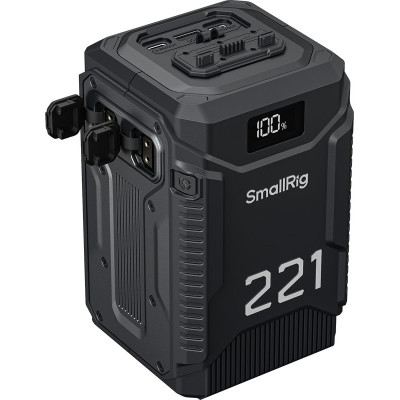 Avatar Shop|SmallRig 5865 T221 Baterie V-Mount, 221Wh, IP54 Triple-Proof, Rezistenta la Cadere 1.8m, Incarcare Rapida PD 140W|SmallRig