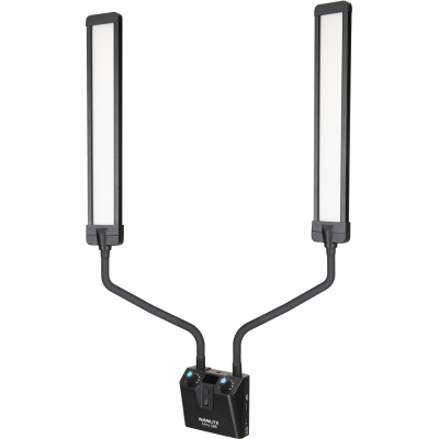 Avatar Shop|Nanlite Mira 26B Beauty Light LED, Bicolor 2700K-6500K, Brate Flexibile Duale, USB Power Passthrough, Control Wireless 2.4G|Nanlite