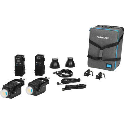 Avatar-Shop|NANLITE Forza 500 II 2 Kit LED Spot Light with Trolley Case|Nanlite
