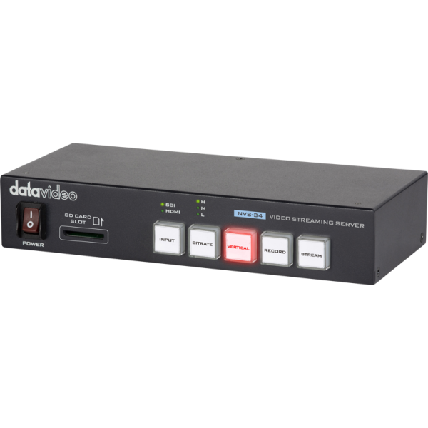 Datavideo NVS-34 Dual streaming encoder with Vert.Mode