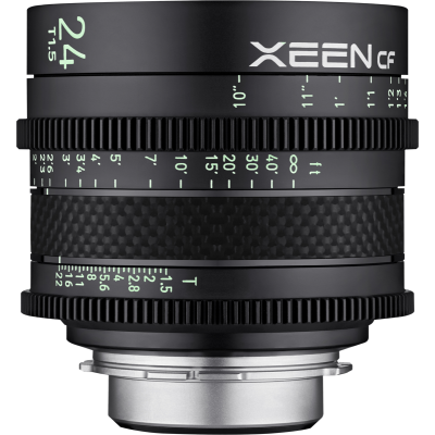 Avatar Shop|Samyang Xeen CF 24mm T1.5, Obiectiv Cine, Montura Canon EF, Diafragma T1.5, Constructie Carbon Fiber|XEEN