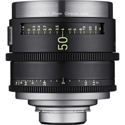 Avatar Shop|Samyang Xeen Meister 50mm T1.3, Obiectiv Cinematografic, Montura PL, Full-Frame 8K, 13 Lamele Diafragma|XEEN