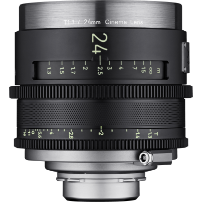 Avatar Shop|Samyang Xeen Meister 24mm T1.3 Sony E, Obiectiv Cine, Diafragma T1.3, Rezolutie 8K, Barilet Frontal Titan|XEEN