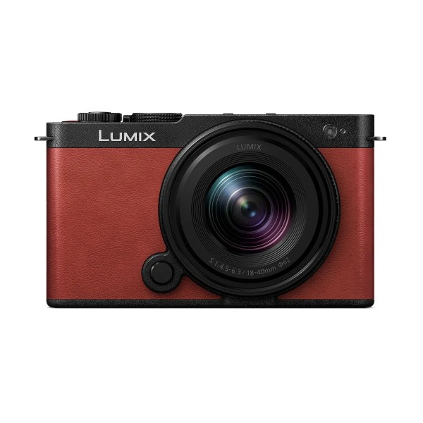Panasonic Lumix S9 Crimson Red 18-40mm F4.5-6.3, Aparat foto digital mirrorless