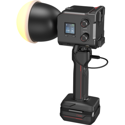 Avatar-Shop|Pachet SmallRig  4897 RC 100B COB LED Lampa lumina continua cu acumulator integrat in maner & SmallRig 4939 SP-mini Spotlight|SmallRig