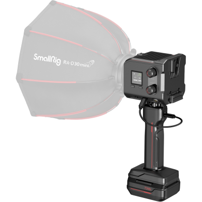 Avatar-Shop|Pachet SmallRig  4897 RC 100B COB LED Lampa lumina continua cu acumulator integrat in maner & SmallRig 4939 SP-mini Spotlight|SmallRig