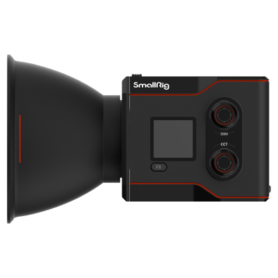 Lampa portabila SmallRig RC 60C RGBWW panou control si ecran setari culoare