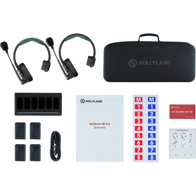 Avatar-Shop|Hollyland Solidcom SE Pro- 2 Person Noise Cancelling Headset Intercom|HOLLYLAND